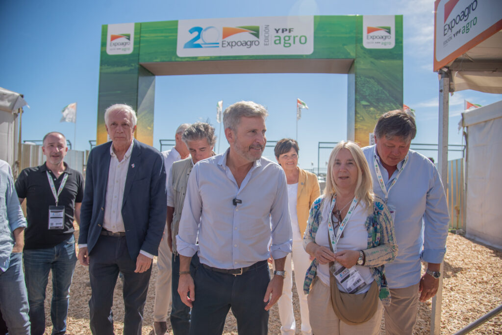 «EL CAMPO LO QUE NECESITA SON GOBIERNOS QUE LE SAQUEN LA PATA DE ENCIMA» FRIGERIO RECORRIO EXPOAGRO.