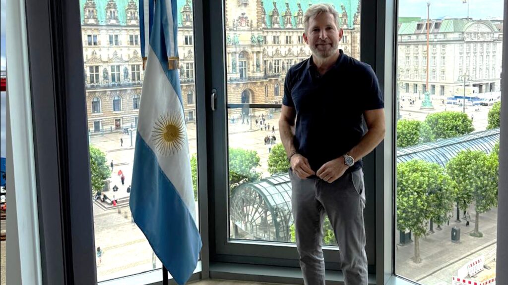 EN SU VISITA A HAMBURGO FRIGERIO IMPULSO LA AGENDA EXPORTADORA Y LOGISTICA DE ENTRE RIOS